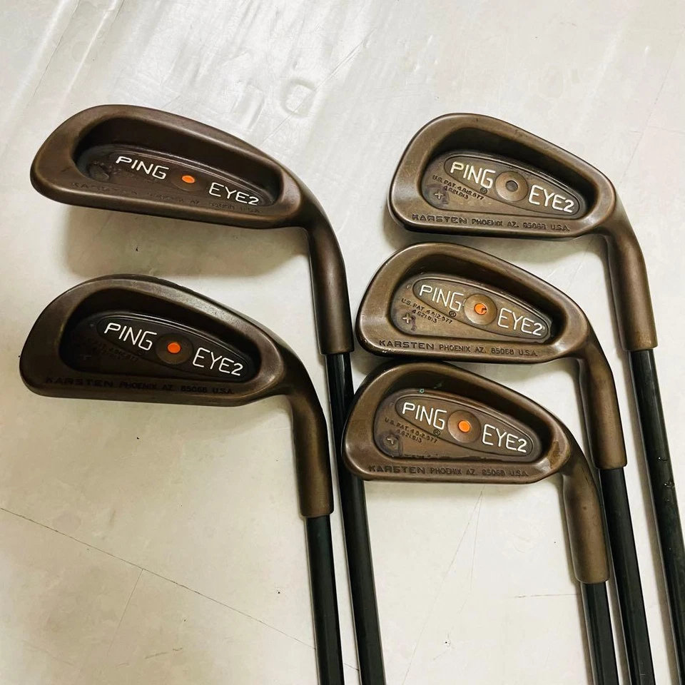 Ping EYE2 Beryllium Copper Orange Dot Iron ALDILA LOW TORQUE REGULAR 3 4 6 8 W - Image 3 of 4