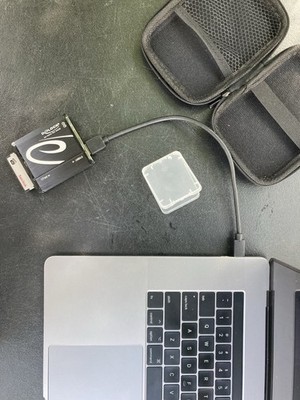 SanDisk CFast 2.0 128GB DeLock USB-C Reader Kit ARRI Blackmagic Canon Cinema