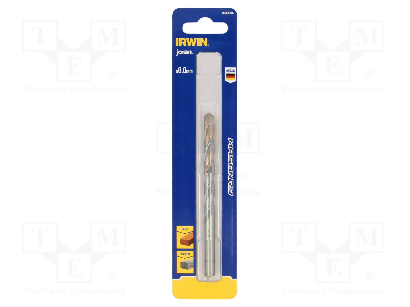 Irwin Morse - 8X120 Mm - Chrom-Vanadium-Stahl - Schnelles Bohren - Einfache Staubentfernung - Bild 2