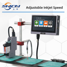 Heavy Duty Online Inkjet Date Coder Machine Max 25.4mm Print Height No Conveyor