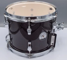 PDP New Yorker 10x8 Rack Tom Drum - Black Flake - Head Damage