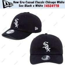 New Era Casual Classic Chicago White Sox Black x White 14524778
