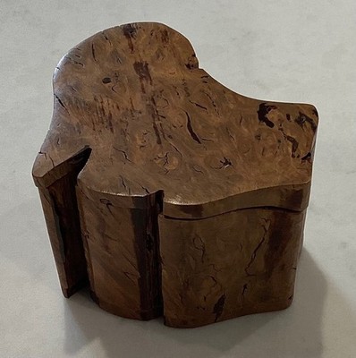 JARRAH BURL DECKELTOPF