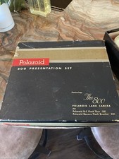 Vintage 1957 Polaroid Land Camera Model 800, Original Presentation Set with Box