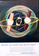 Hamilton Electric Original 1959 Vintage Print...