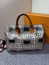 Louis Vuitton Yayoi Kusama Speedy 30 White Bl...