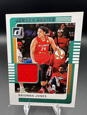 Panini 2025 Donruss WNBA Jersey Series MEM Brionna Jones Atlanta Dream #17
