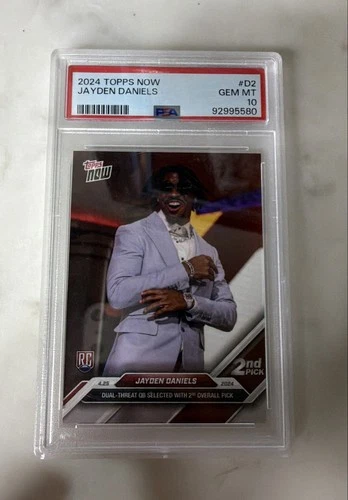 2024 Topps Now - Jayden Daniels #D-2 /7336 (RC)