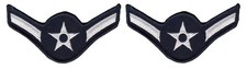 U.S. Air Force Chevrons for Enlisted - Dress Uniform USAF Rank