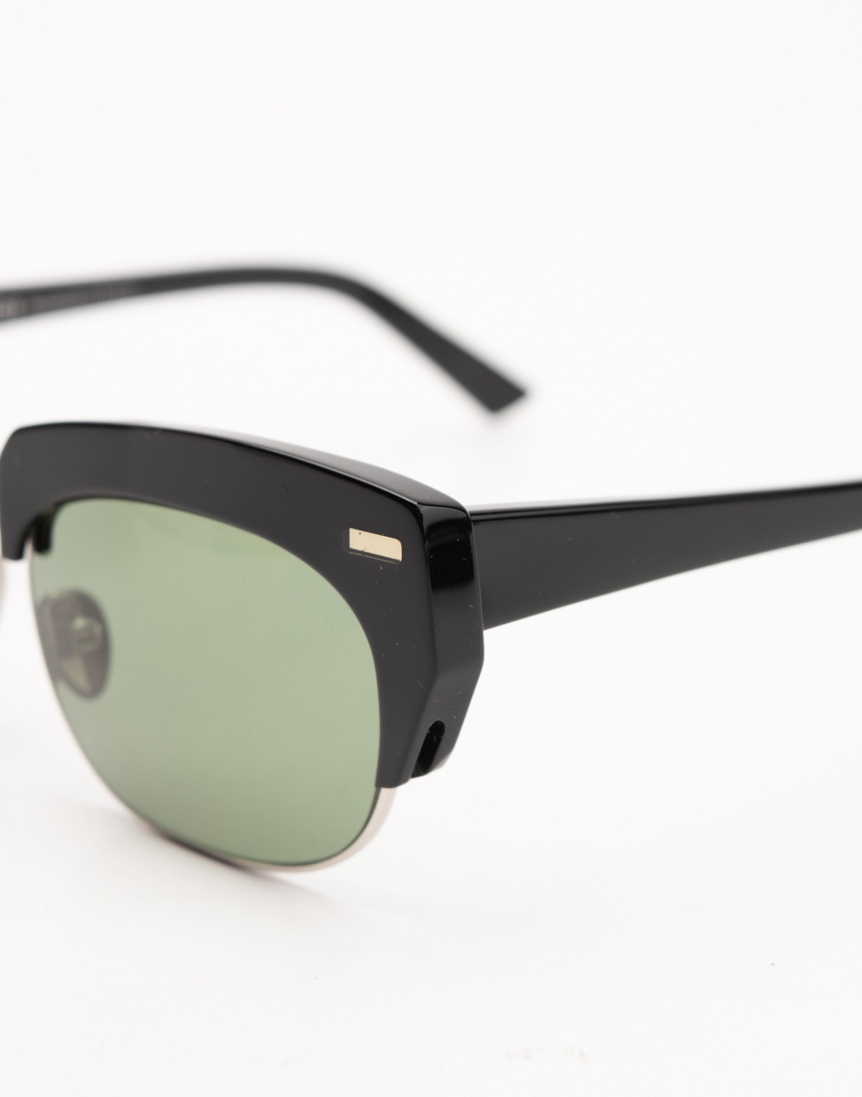 RRP €285 ACNE STUDIOS Oval Sunglasses HANDMADE Glossy Frame Made in France image 6