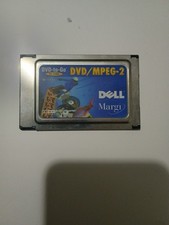 Dell Margi DVD-to-Go PCMCIA DVD / MPEG-2 PC with audio video ports cable