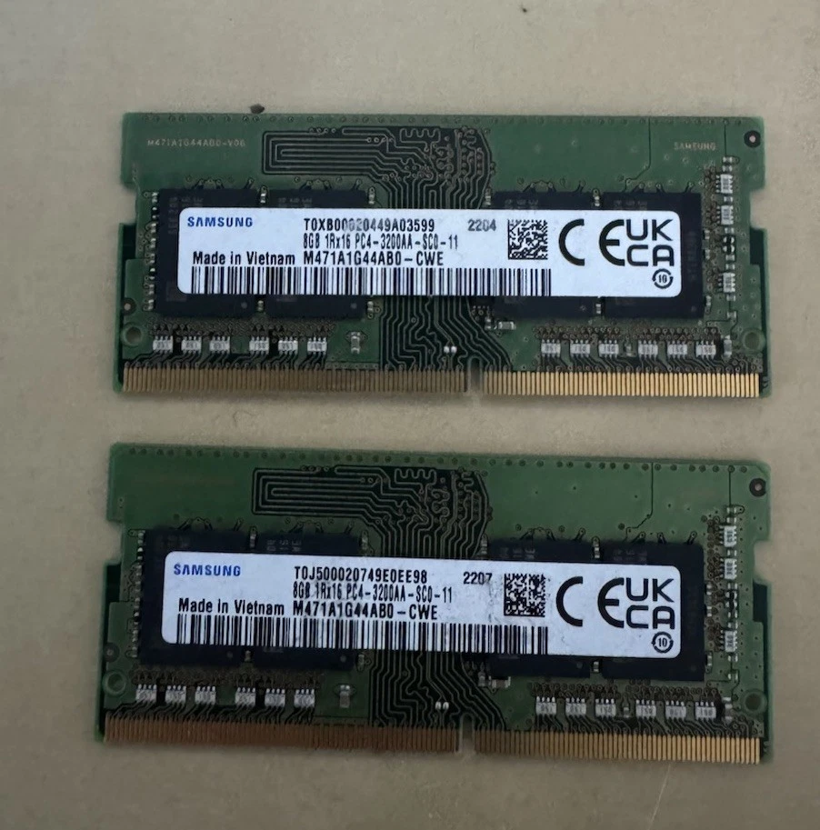 Samsung DDR4 SDRAM 16 GB Total Capacity Memory (RAM) for sale | eBay