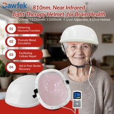 Near-Infrared LED 810nm Light Therapy Helmet Brain Stimulation Therapy Anxiety