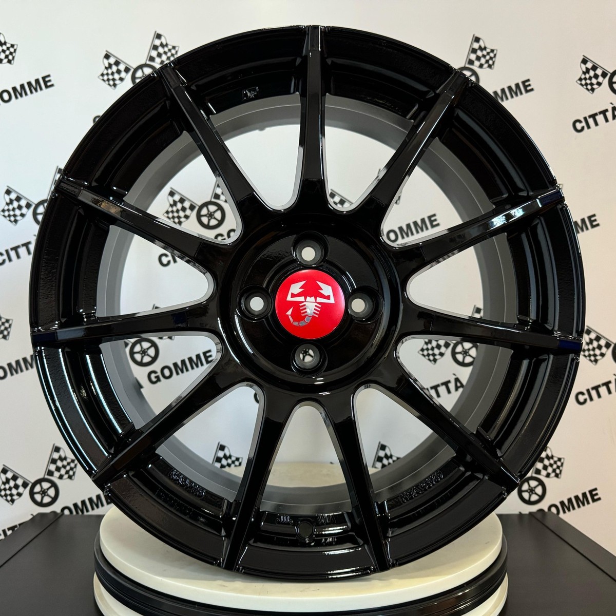 Set 4 Compatible Alloy Wheels Fiat Abarth 500 595 EsseEsse 17
