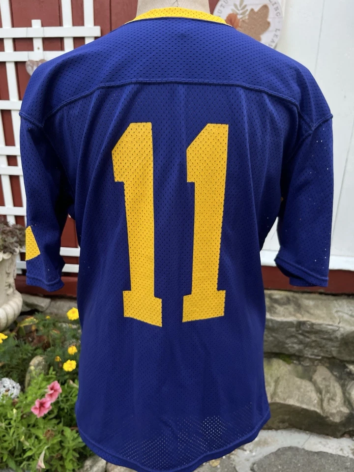 Camiseta de fútbol vintage estilo Los Angeles Rams #11 adulto L/XL hecha en Estados Unidos Rawlings Foto 4 de 4