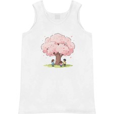 'Kids Under Cherry Blossom Tree' Adult Vest / Tank Top AV061772 