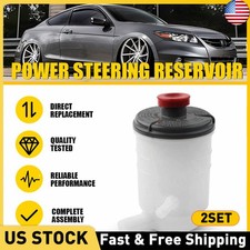 2x Power Steering Pump Reservoir Tank 53701-ta0-a01 For 2008-2012 Honda Accord 2x Power Steering Pump Reservoir Tank 53701-ta0-a01 For 2008-2012 Honda Accord