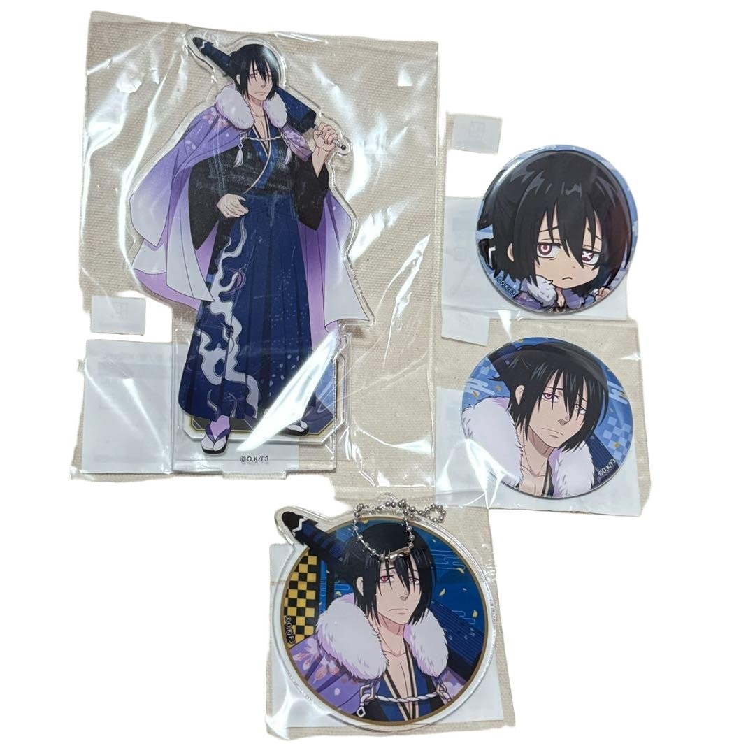Fire Force Benimaru Shinmon Set Marukujii Kimono Ver. Nuevo
