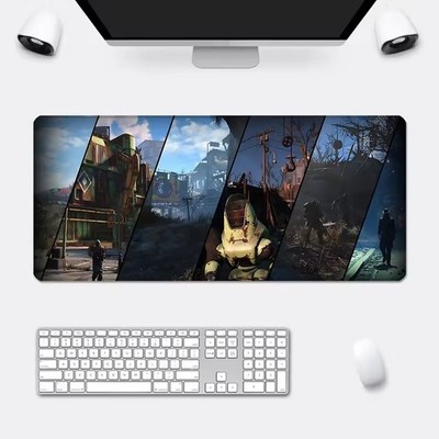 Fallouts Gaming Mouse Pad Desk Mat Accessories All Sizes for fans