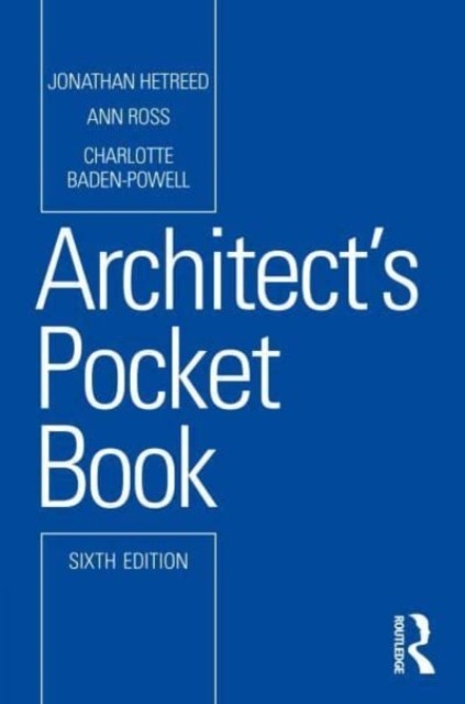 Architect's Pocket Book by Ann  Ross (Paperback Book)
