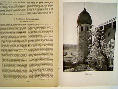Betrachtungen auf Frauenwörth. - 8. Heft 1952 - Der Zwiebelturm - Monatsschrift