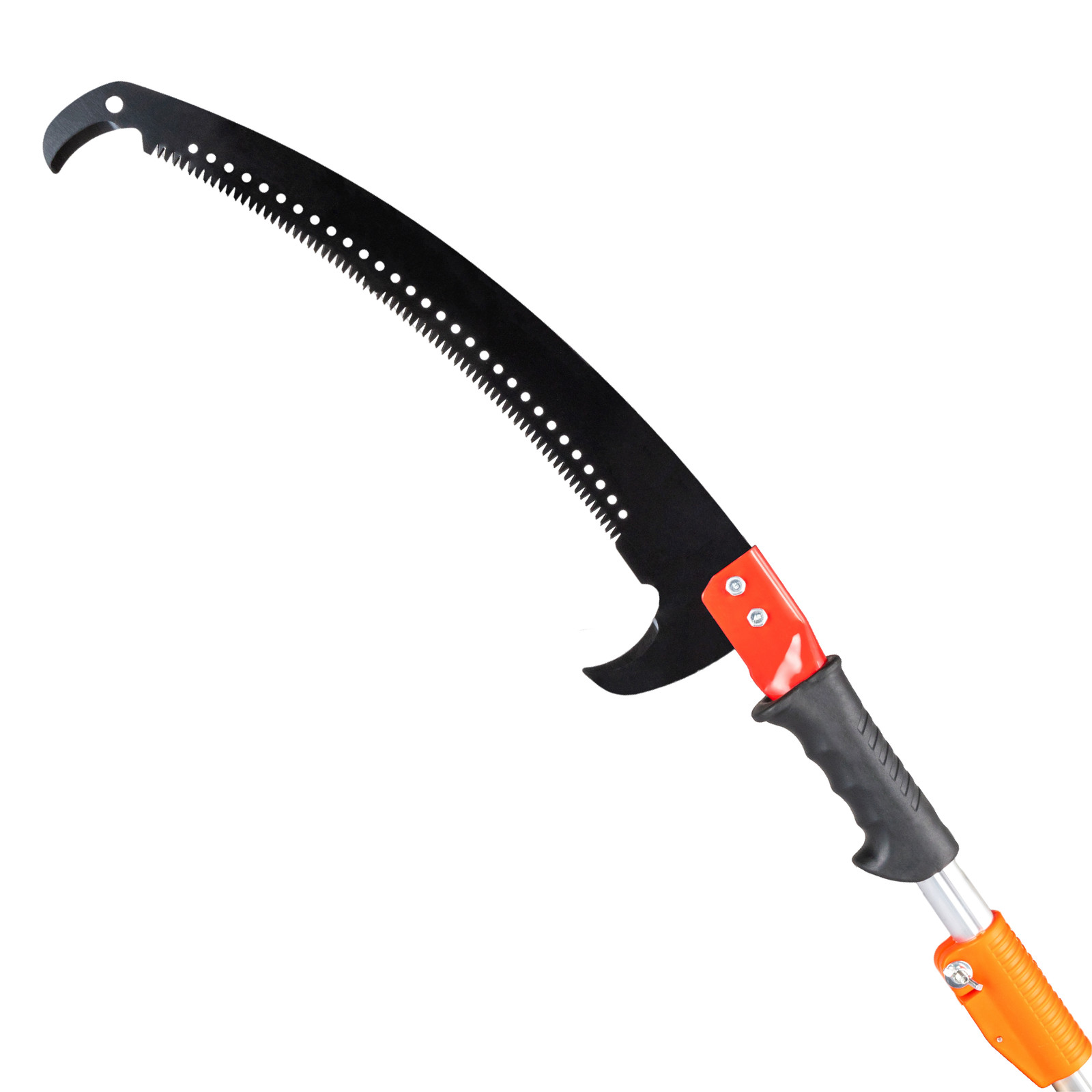 26FT Tree Pruning Saw, Telescopic Manual Lightweight Extendable Pole Saw