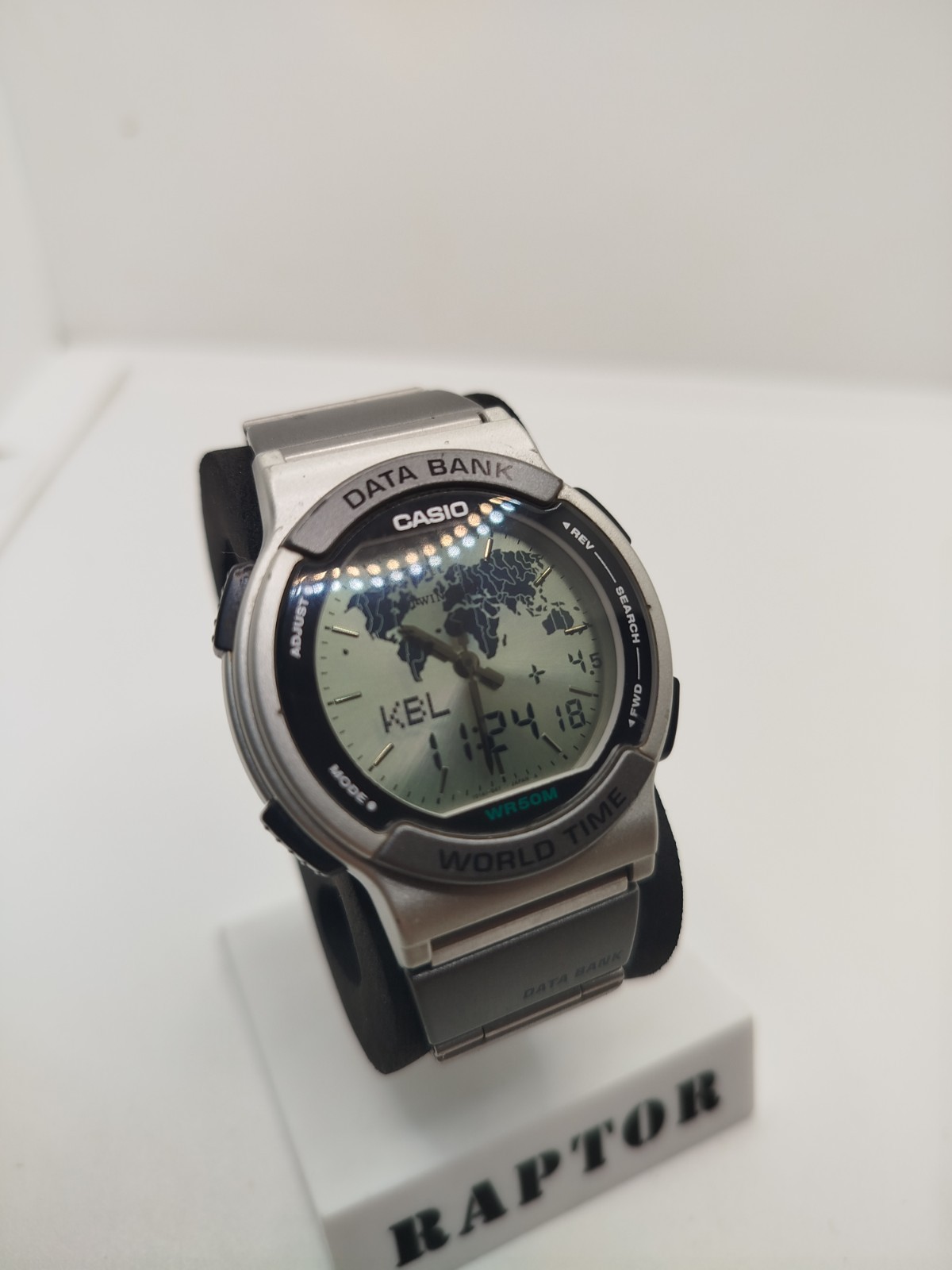 Reloj Casio ABX-53 Hora Mundial Vintage