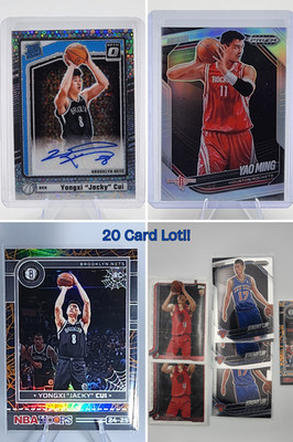 Panini Yongxi Cui, Yao Ming, Jeremy Lin, Yang Hansen Auto and SSP Lot (20)