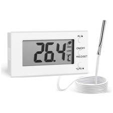2X(Digital Oven  with Probe -58°F to 572°F, High Low Temperature Alarm, LCD1985