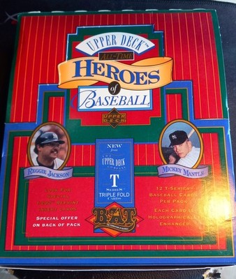 1993 Upper Deck All-Time Baseball Heroes Cards 1-165 + inserts