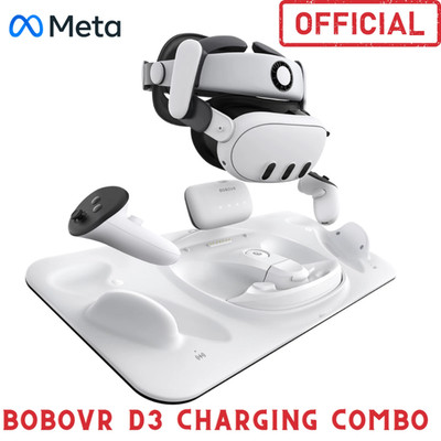 Dockingstation für Meta Quest 3 Ladegerät VR Zubehör BoboVR D3