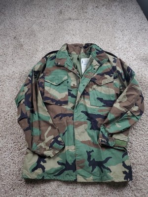 Vintage Alpha Industries M-65 Field Jacket Mens Small Long