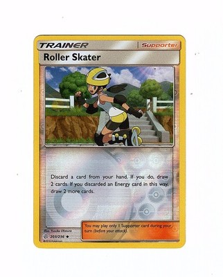 Roller Skater 203/236 Sm-Cosmic Eclipse Reverse Holo - Pokemon Card