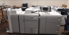 Canon Imagepress C650 with mutli feeder, pro booklet finisher and fiery