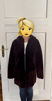 Sandro Ledermantel mit Shearling zum Wenden NP: 1299 