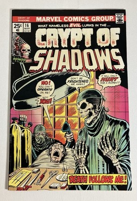Crypt Of Shadows #16 (1975) - Bad-Ass Bronze-Age Horror Classic!
