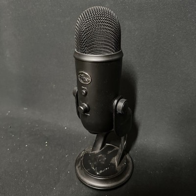 Blue Yeti USB Condenser Microphone, Black