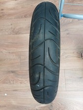 Part worn Maxxis motorcycle tyre 110 70 17 front 4.5mm thread