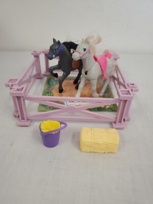 Vintage 1993 Kenner Littlest Pet Shop ZOO ARABIAN PRANCERS Horses