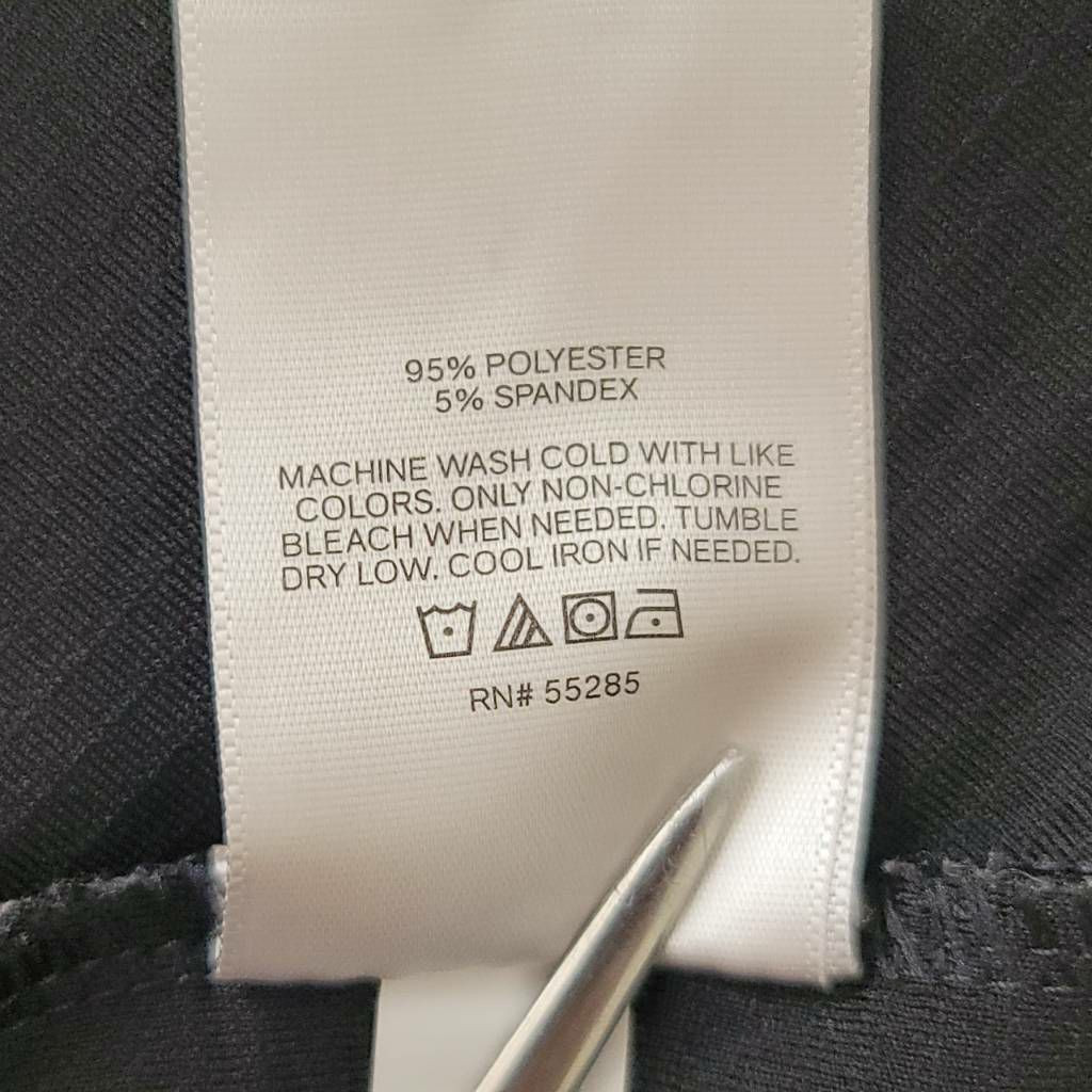 Express Womens Blouse Solid Black Short Cap Sleev… - image 6