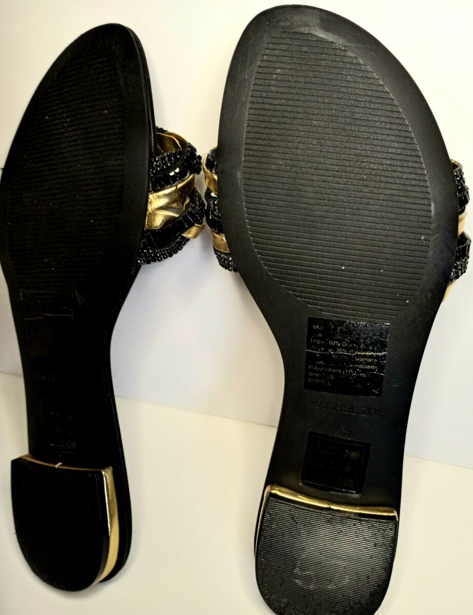 rachel zoe Shoes slip on black & gold size 6.5 | eBay rachel zoe Shoes slip on black & gold size 6.5 | eBay
