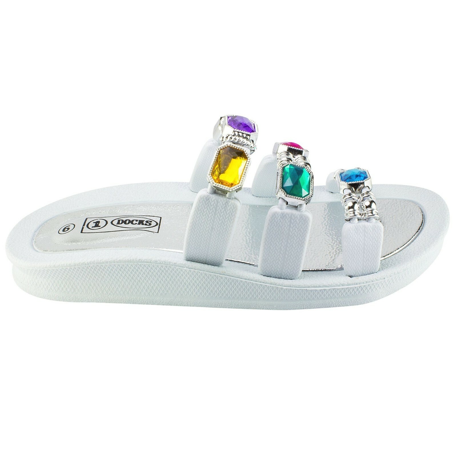 Lotto 2 paia sandali scarpe basse NUOVI taglia 10 M impreziositi e colorati comodi