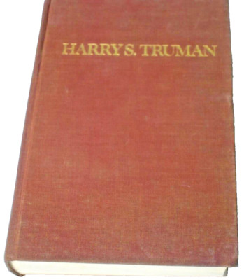 HARRY S. TRUMAN by Margaret Truman Hardcover no Dust Jacket 1972