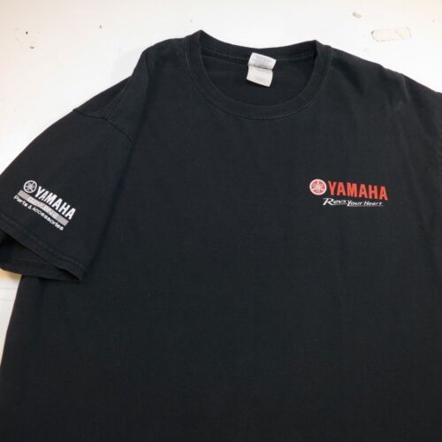 YAMAHA MOTORCYCLES MX MOTOCROSS LV LAS VEGAS 2013 BIKER TEE T-SHIRT Herren L schwarz