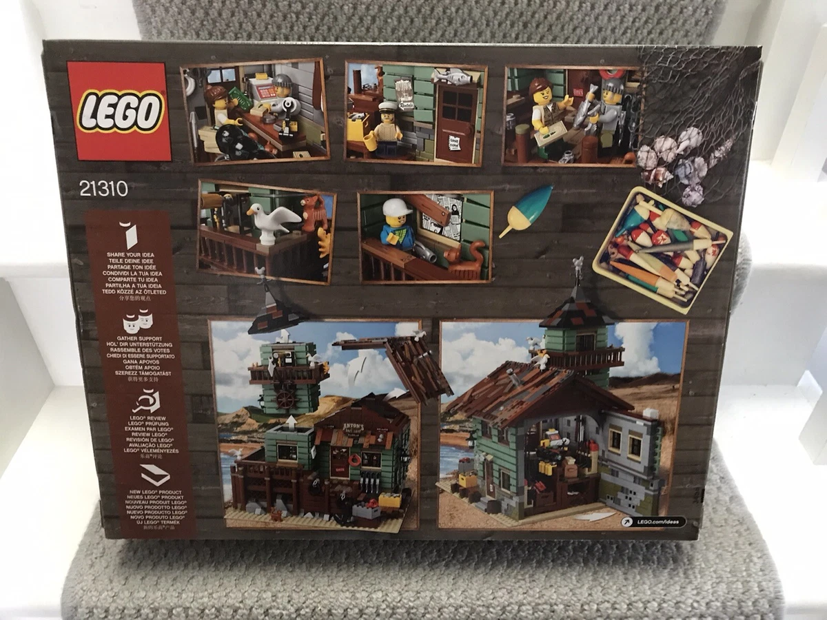 NEW LEGO IDEAS OLD FISHING STORE 21310. FREE NEXT DAY DELIVERY