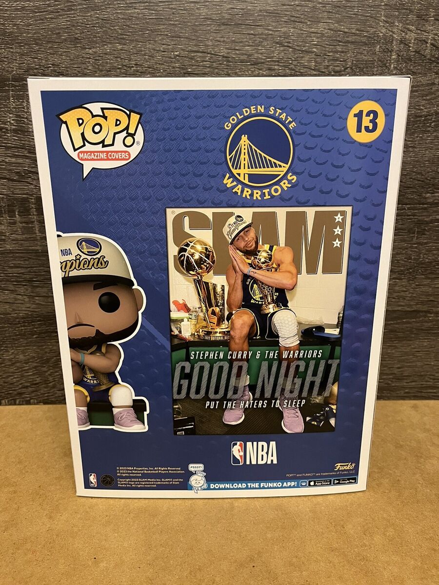 Funko Pop! Slam Cover with Case: Stephen Curry Golden State Funko Pop! Slam Cover with Case: Stephen Curry Golden State