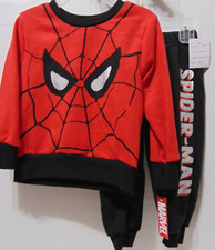 SPIDER-MAN by Marvel Size 18 Month 2 pc Jogger Sweat Suit NEW W/ TAGS 