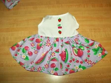 CHERRY APPLE STRAWBERRY SUMMER SUNDRESS #2 for 16-18" CPK Cabbage Patch Kids 