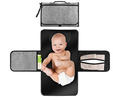 Cambiador de pa ales portatil e impermeable