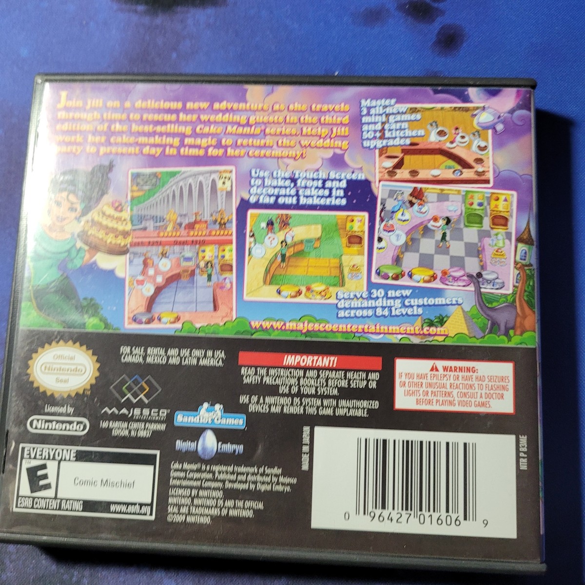 CAKE MANIA 3 - CIB - Good - Nintendo DS | eBay